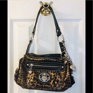 Kathy Van Zeeland Cheetah Purse